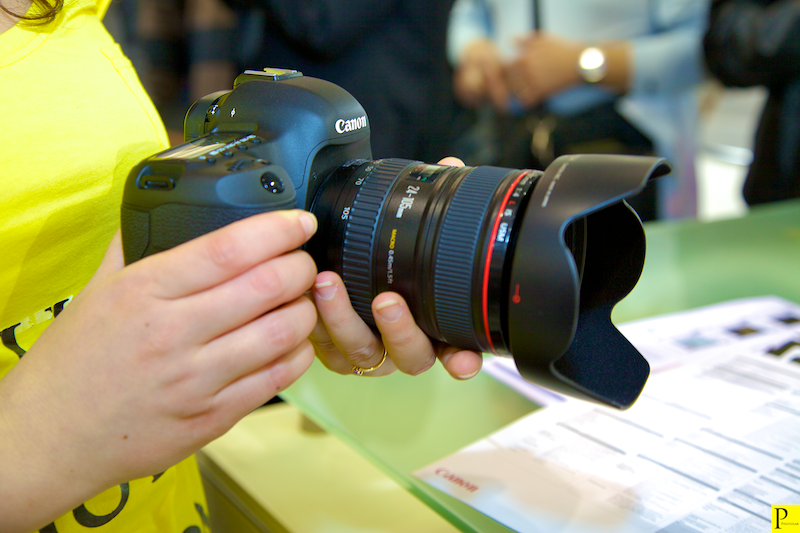 La canon eos 5d mrkIII al photoshow 2012